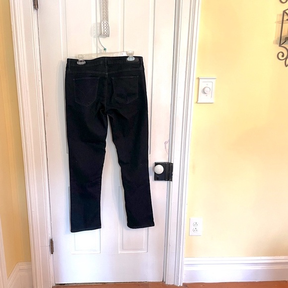 CALVIN KLEIN Jeans Women’s Straight Size 12 Dark Denim Blue - Picture 3 of 12